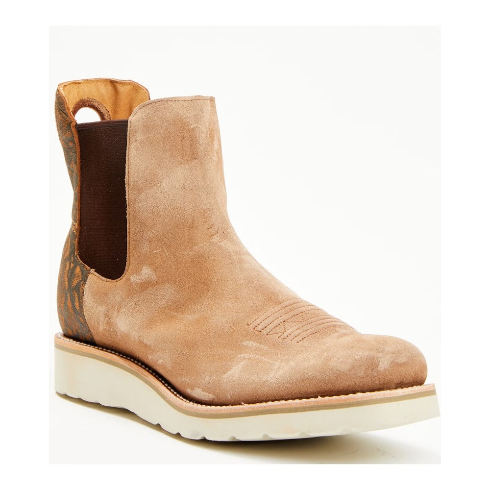 Horse Power® (Men's 11 D) Suede Chelsea Boots in Tan - $180